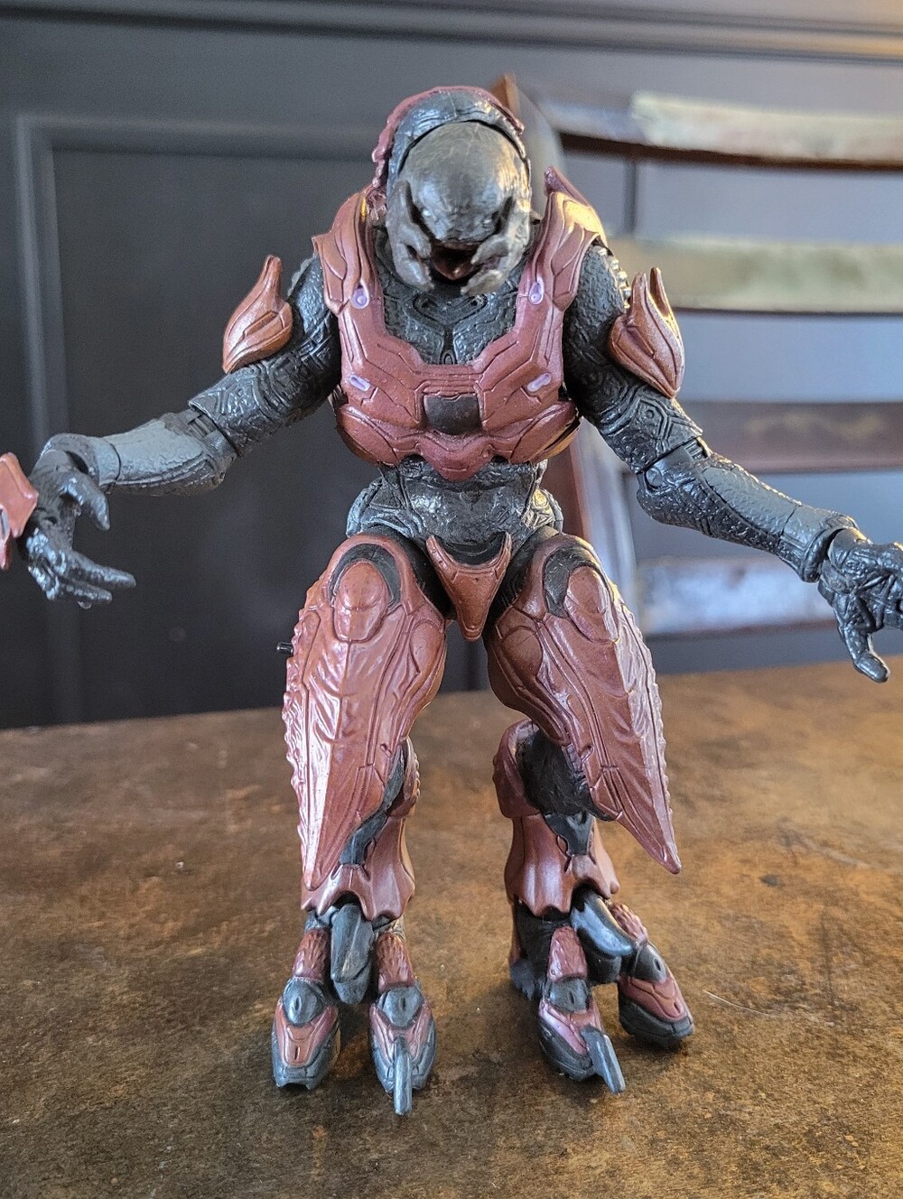 Authentic Microsoft 2012 Halo 6” Alien Monster Action Figure Toy Grunt - GUC